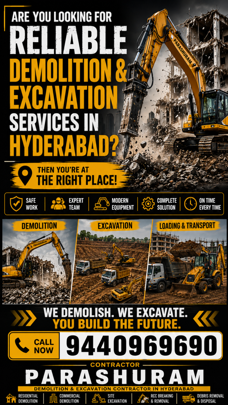 demolition and excavation